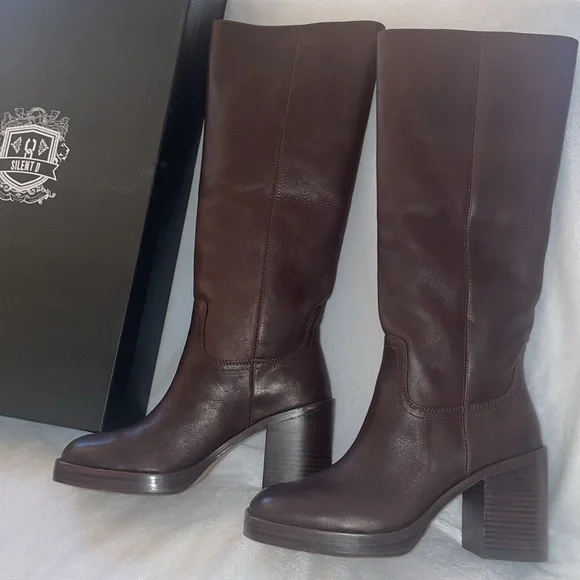 NWT Anthropologie SILENT D PORSCHA Boot in Brown - Picture 8 of 13